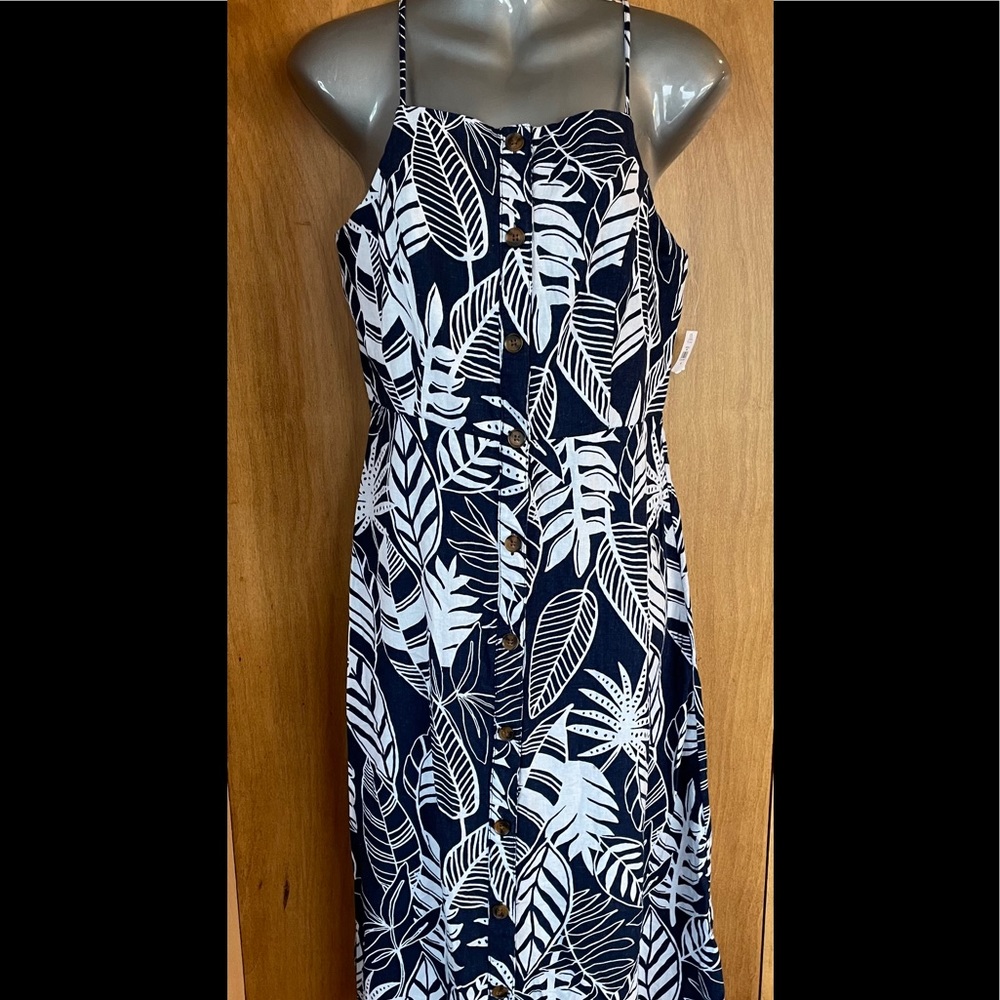 Old Navy Blue and White Summer dress